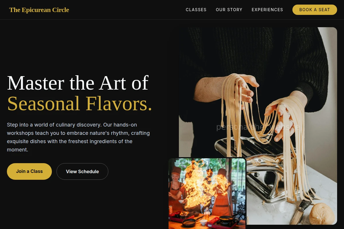 Seasonal Cooking Class