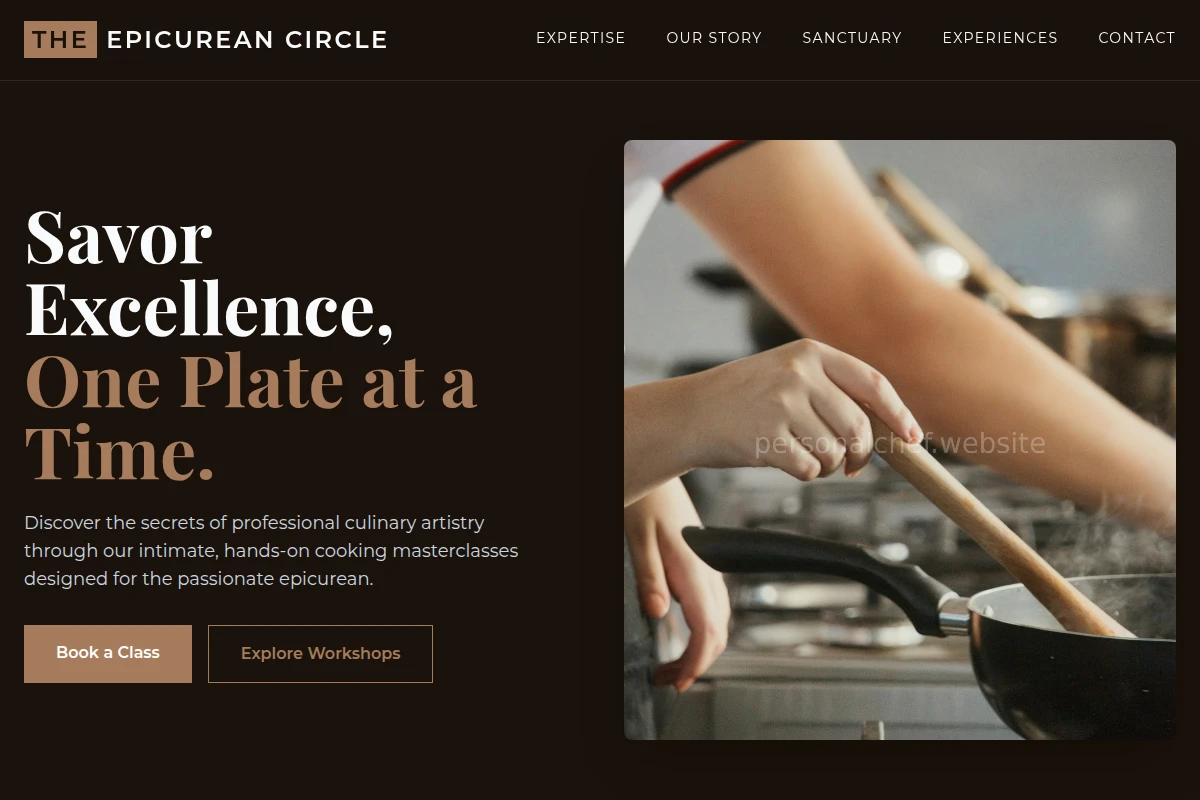 Savory Cooking Class