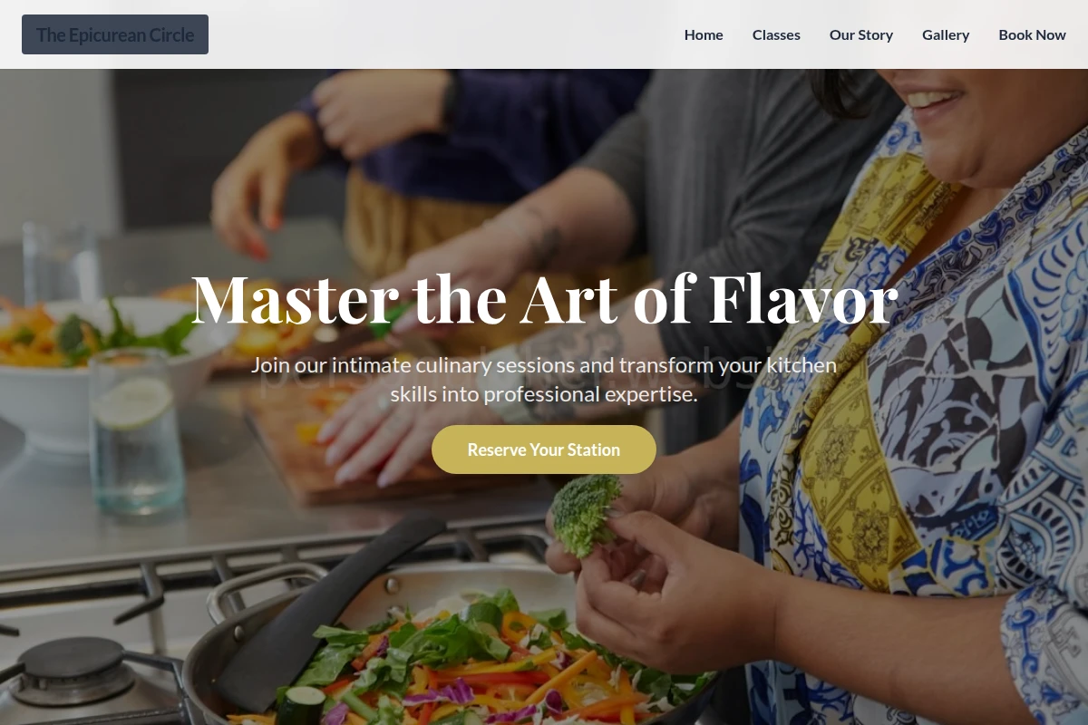 Zest Cooking Class