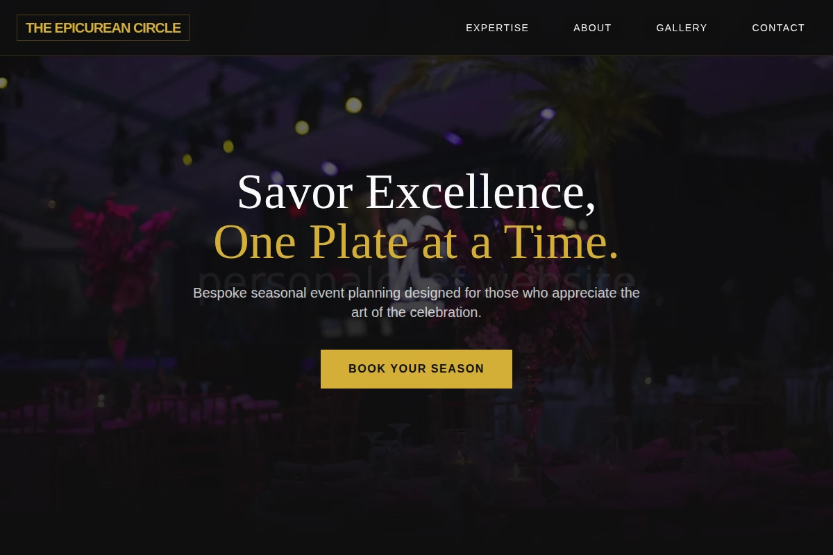 Season Event Planning