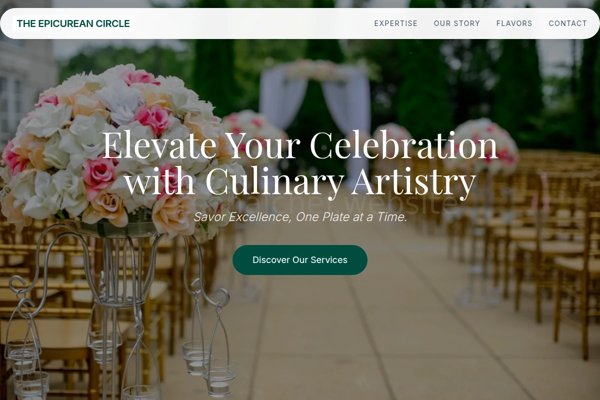 Bistro Event Planning