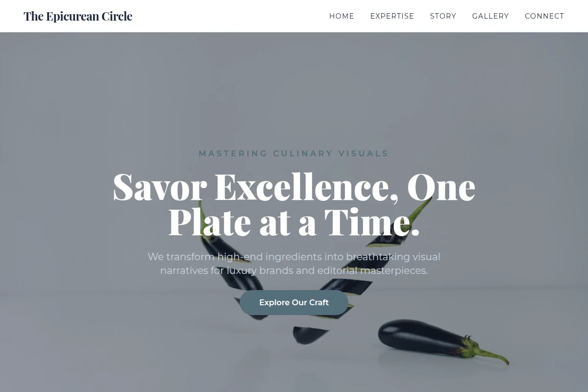 Reduction Food Styling