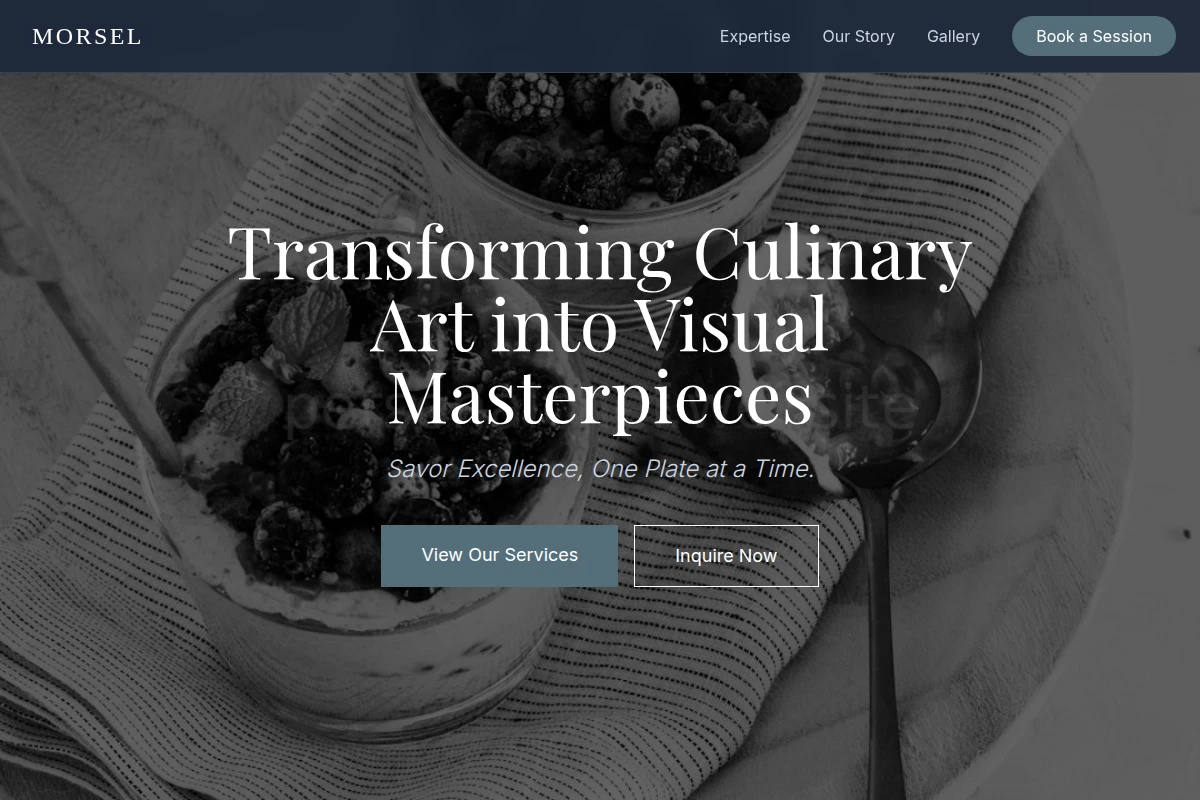 Morsel Food Styling