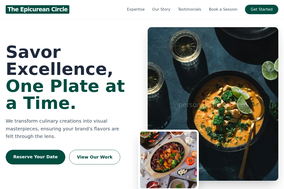 Crème Food Styling
