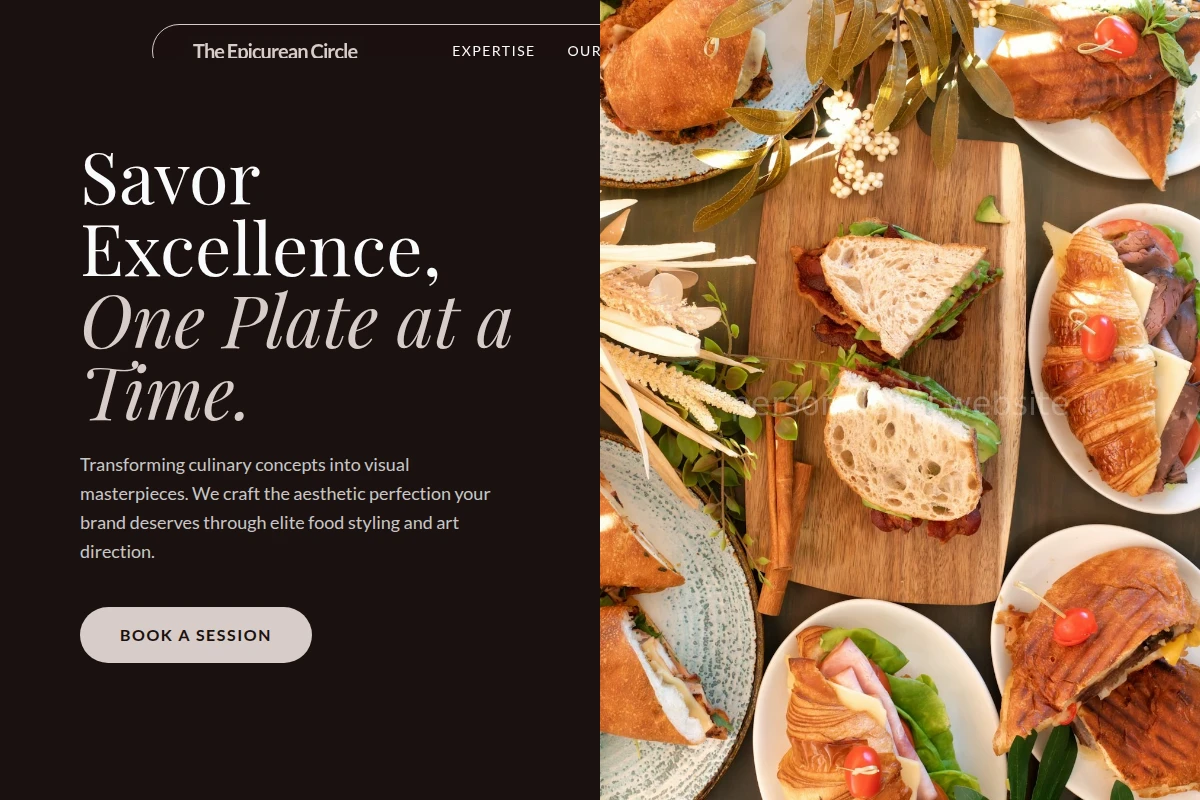 Braise Food Styling