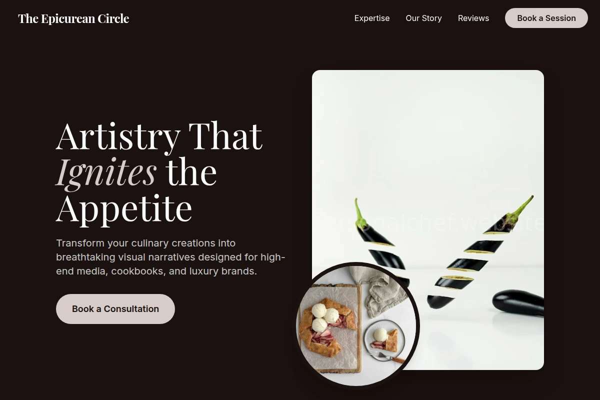 Chef Food Styling
