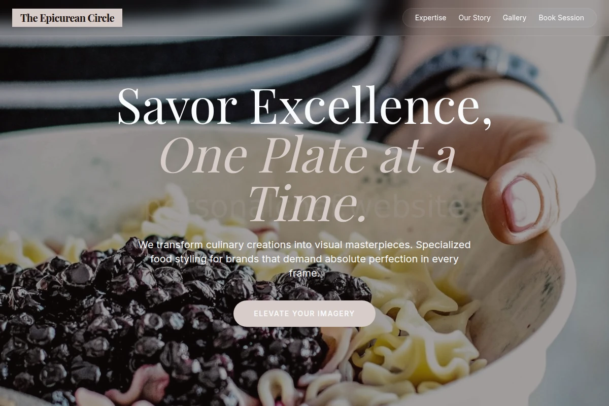 Culinary Food Styling