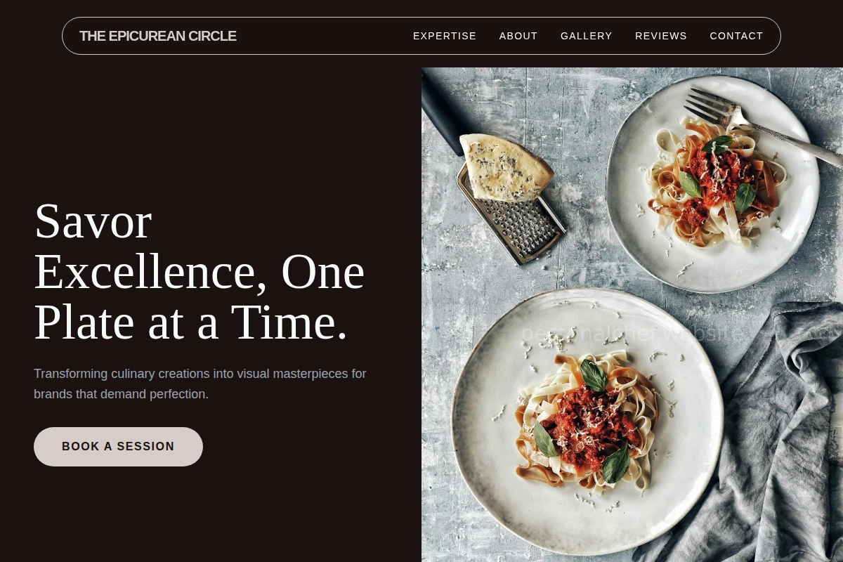 Reduction Food Styling