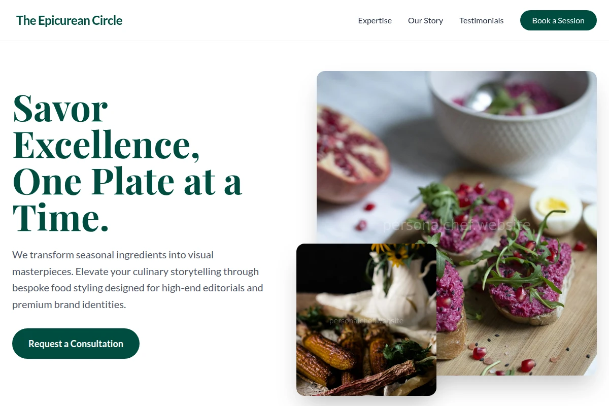 Seasonal Food Styling