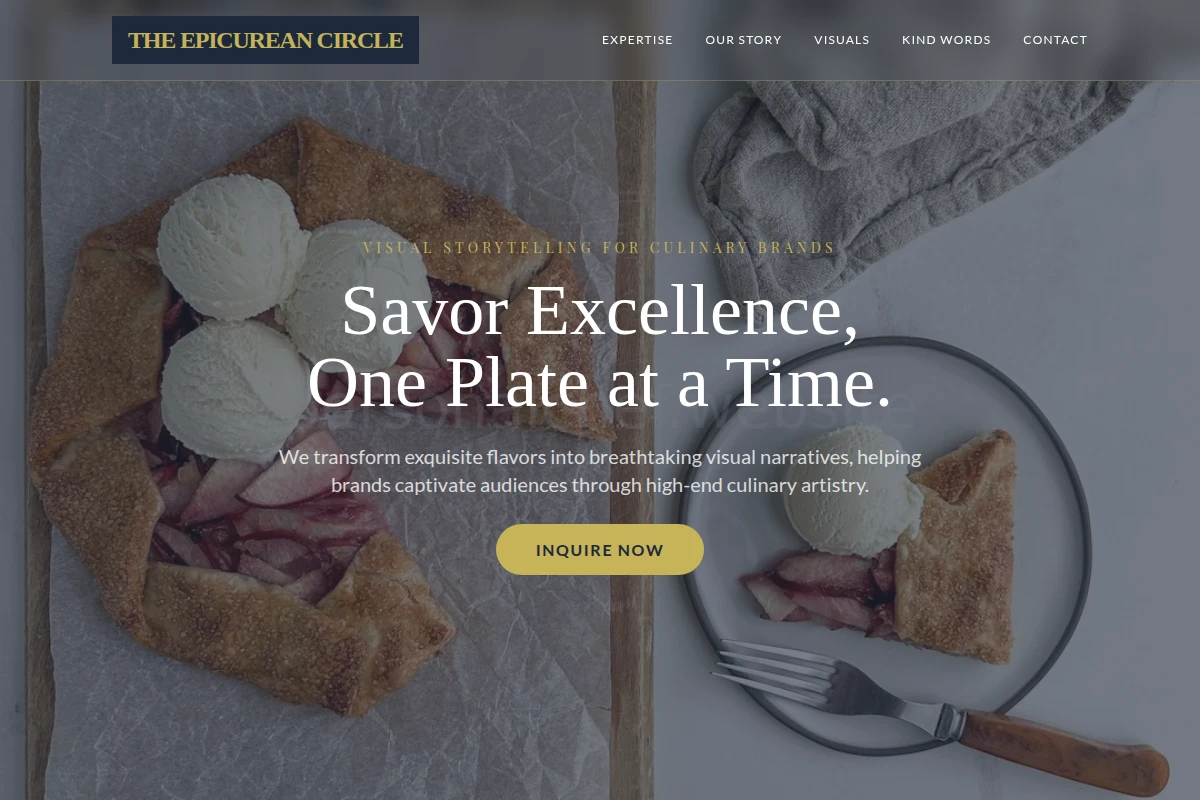Tasting Food Styling