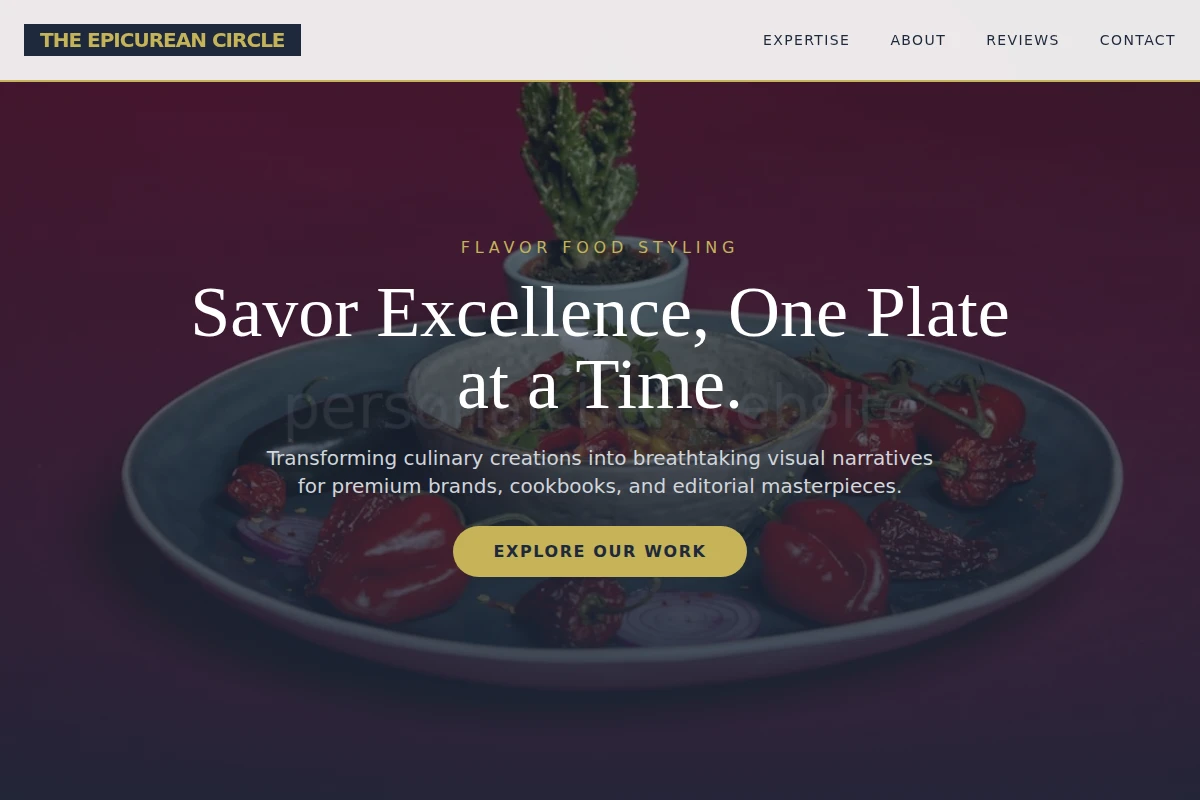 Flavor Food Styling