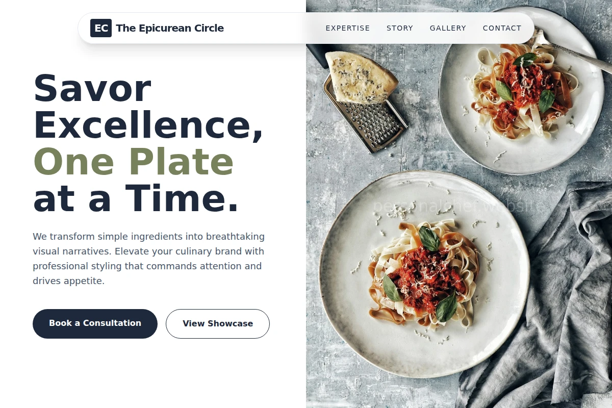 Savory Food Styling