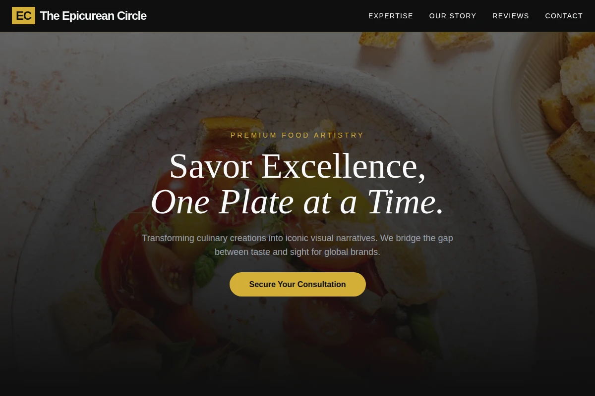 Sear Food Styling