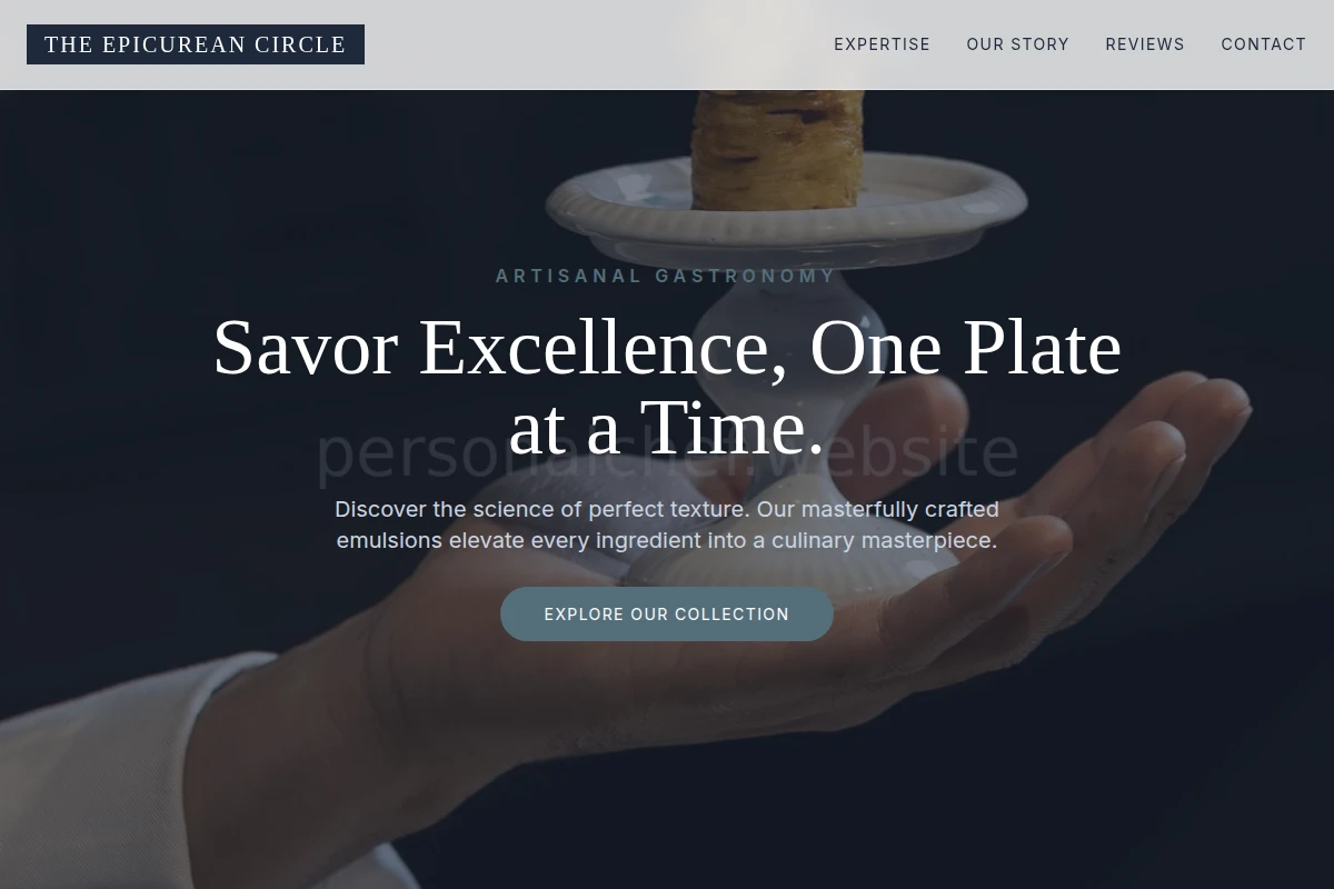 Emulsion Specialty Food