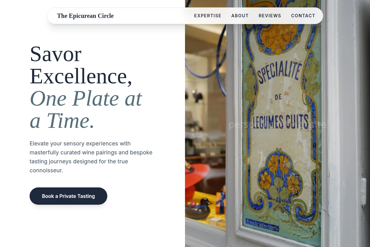Sommelier Specialty Food