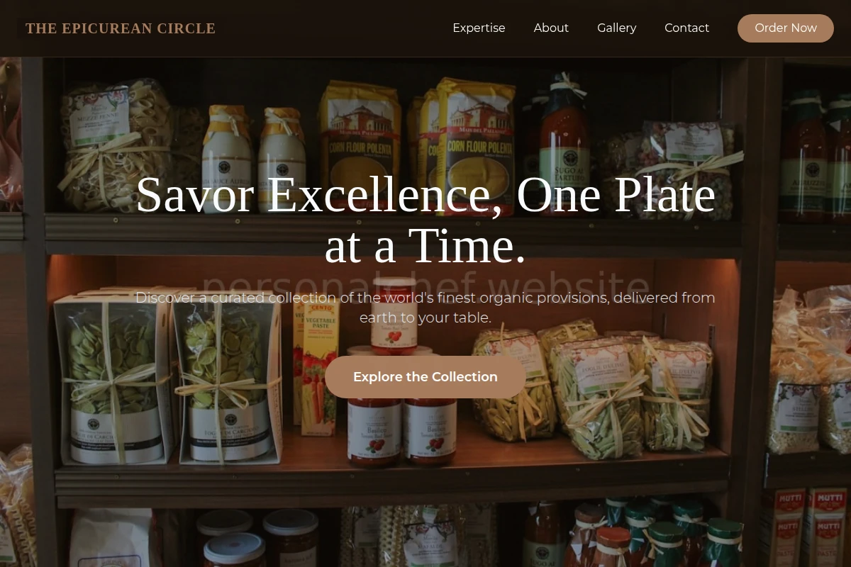 Organic Specialty Food